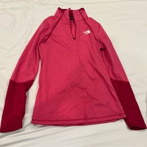 The North Face Fuchsia and Red Pullover